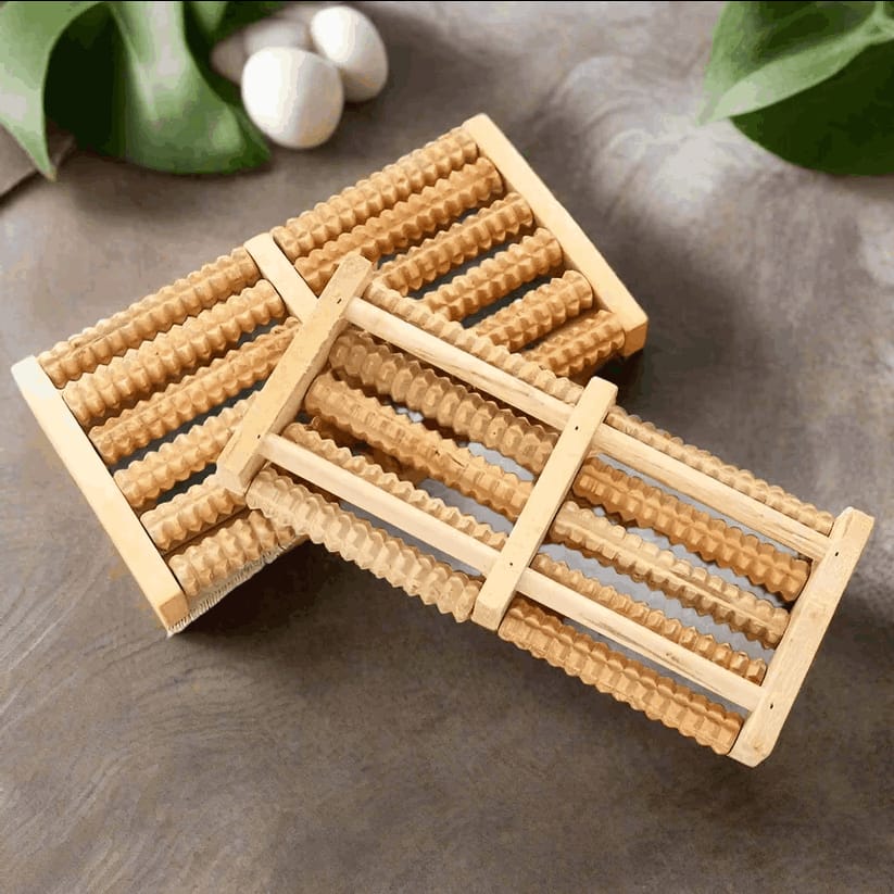 Wooden Foot Massager