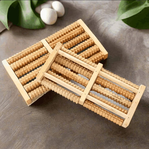 Wooden Foot Massager