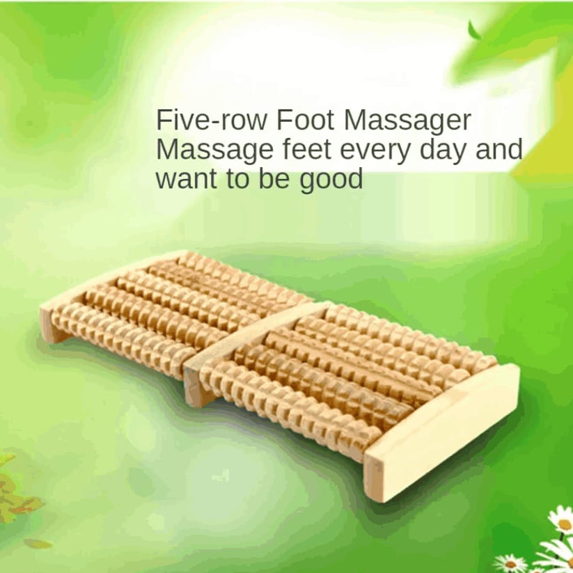 Wooden Foot Massager