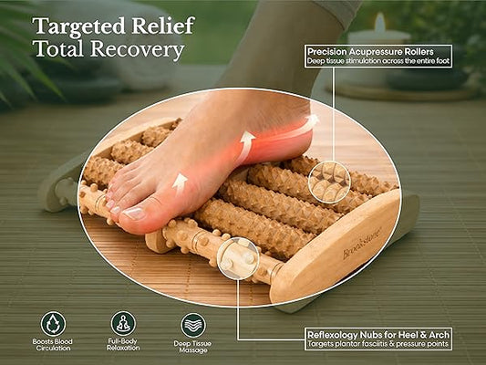 Wooden Foot Massager
